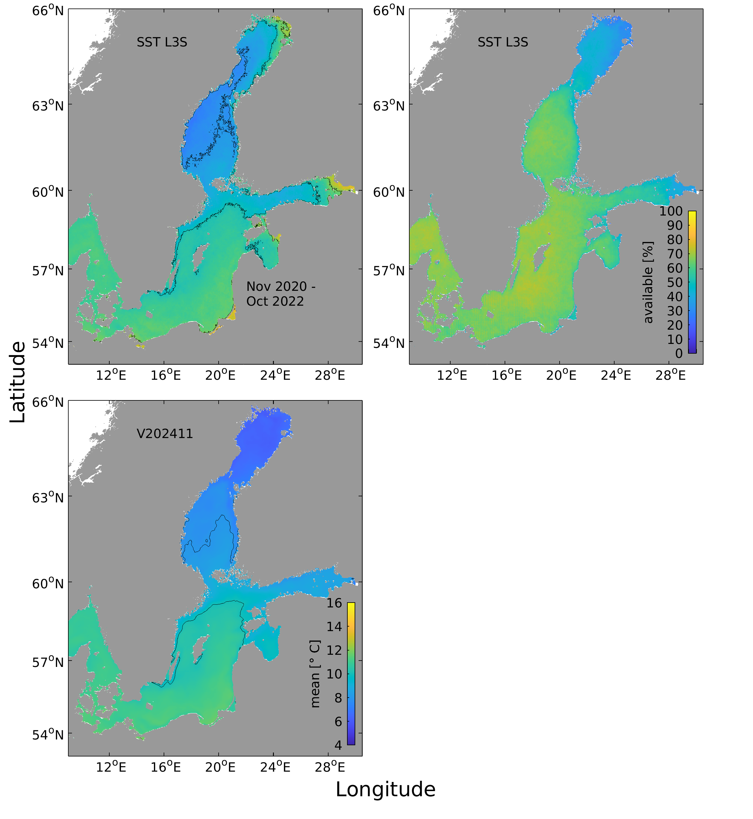 Surface Temperature 2D maps