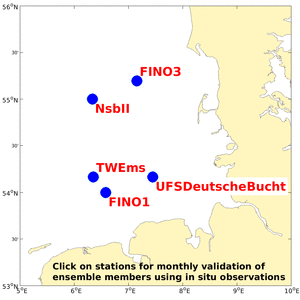 Overview Map SST and SBT validation