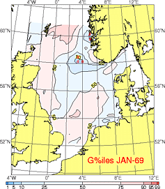 Percentil map