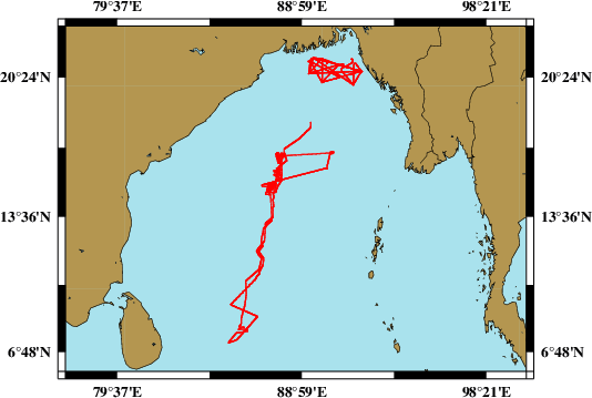 Survey line SO304