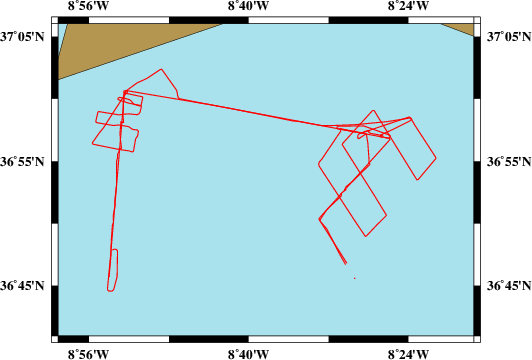 Survey line M152/1