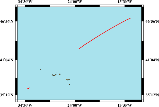 Survey line M176/2