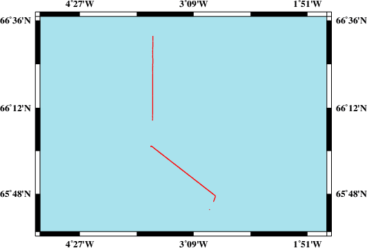 Survey line SO MerMet 17-6