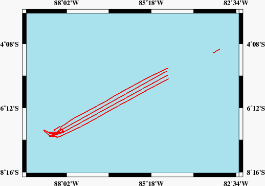 Vermessungsroute SO242/1