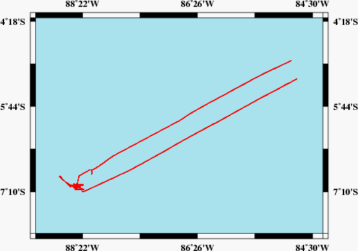 Vermessungsroute SO242/1