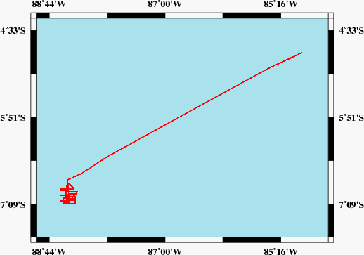 Vermessungsroute SO242/2