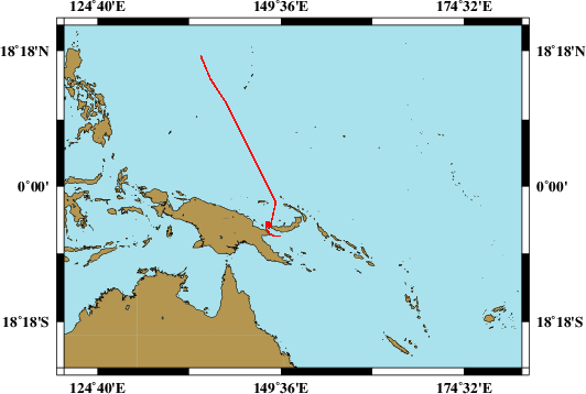 Vermessungsroute SO252