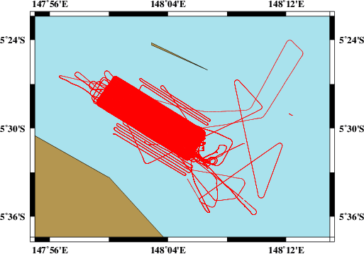 Vermessungsroute SO252